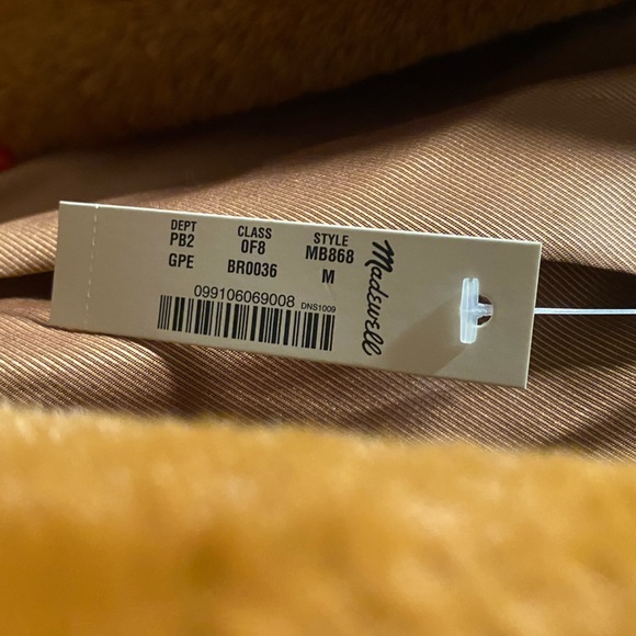 NWT | Madewell | Faux-Fur Crop Coat - Picture 15 of 16